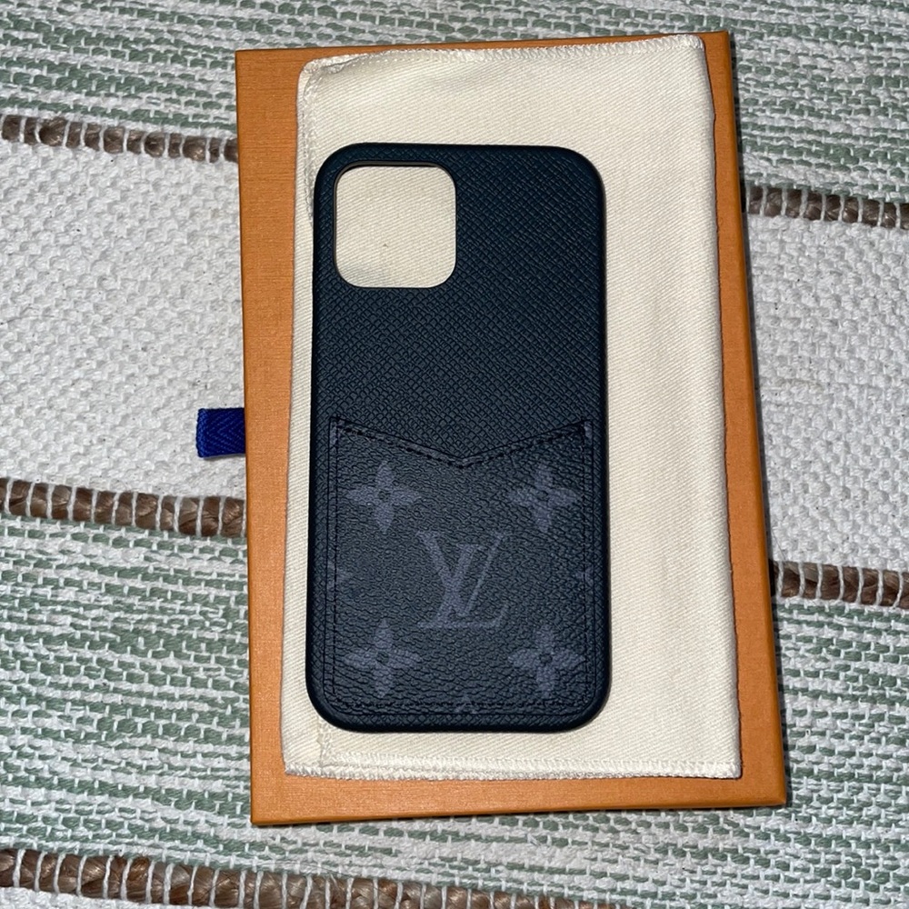 Authentic Louis Vuitton Bumper iPhone 12/12 Pro cell phone case